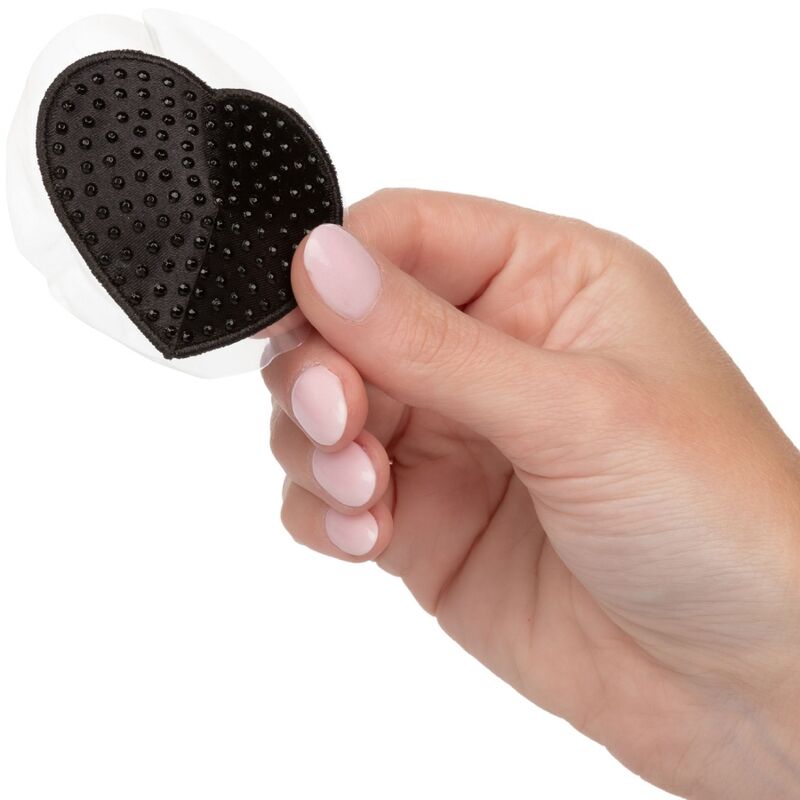 CALEXOTICS - PROTECTORES DE PEZONES CON JOYA EN FORMA DE CORAZÓN RADIANCE