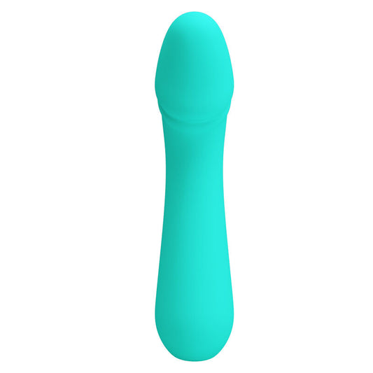 PRETTY LOVE - VIBRADOR RECARGABLE CETUS VERDE AGUA