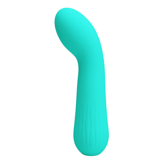 PRETTY LOVE - VIBRADOR RECARGABLE FAUN VERDE AGUA