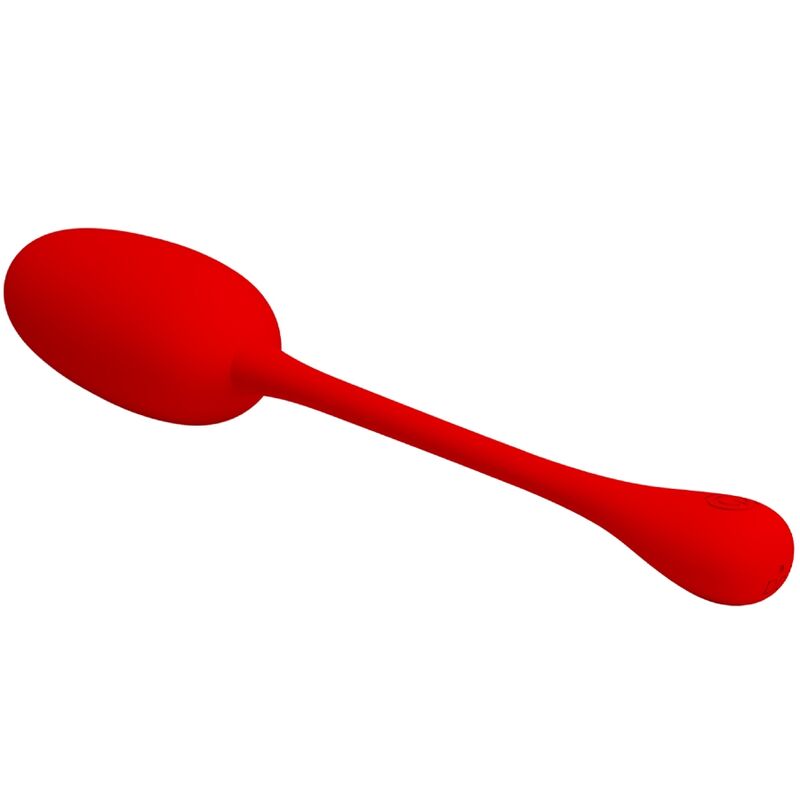 PRETTY LOVE - HUEVO VIBRADOR RECARGABLE KNUCKER ROJO