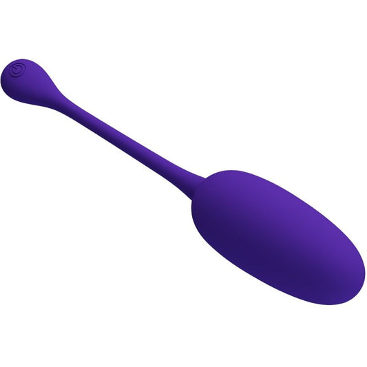 PRETTY LOVE - HUEVO VIBRADOR RECARGABLE KNUCKER MORADO