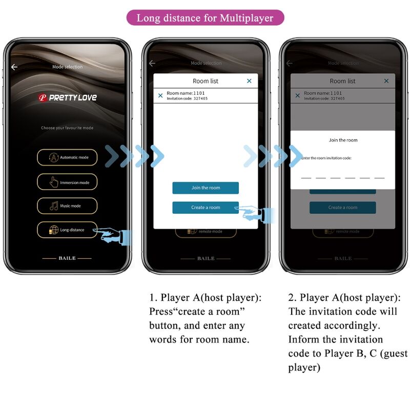 PRETTY LOVE - VIBRADOR CATALINA APP CONTROL REMOTO MORADO