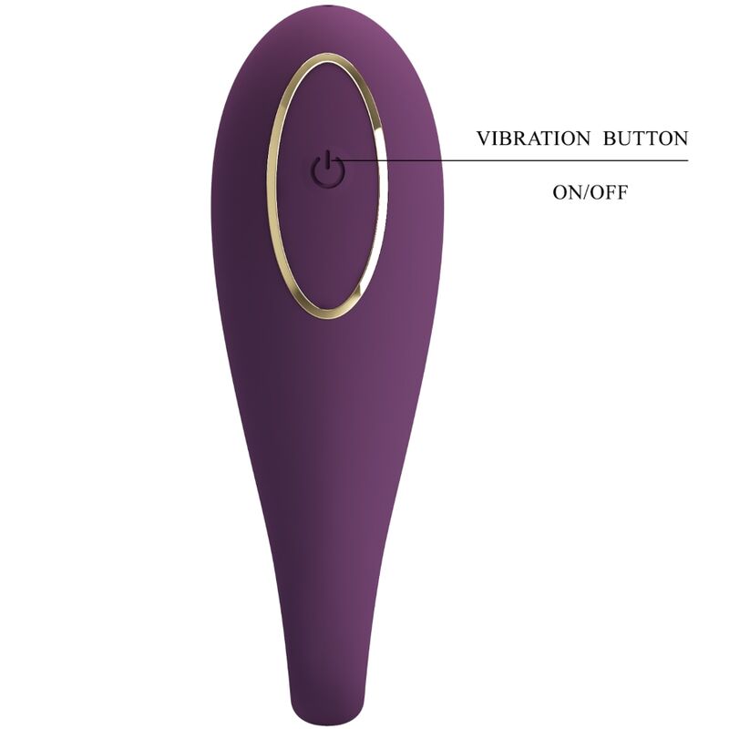 PRETTY LOVE - VIBRADOR DE DOBLE PLACER GLOBAL AUGUST REMOTE