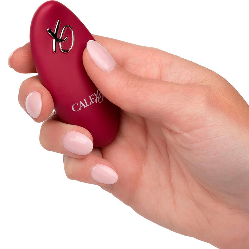 CALEXOTICS - MASAJEADOR DE JINETE DOBLE MOTOR CONTROL REMOTO ROJO