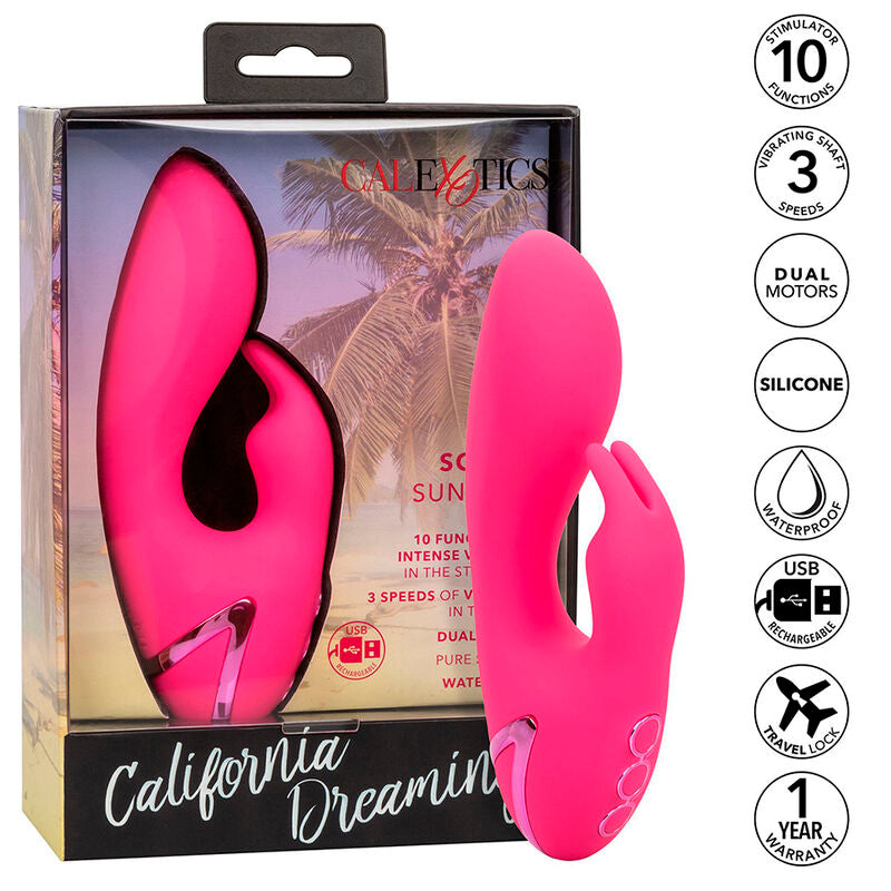 CALEXOTICS - VIBRADOR SO. CAL SUNSHINE CONEJO FUCSIA DE CALIFORNIA DREAMING