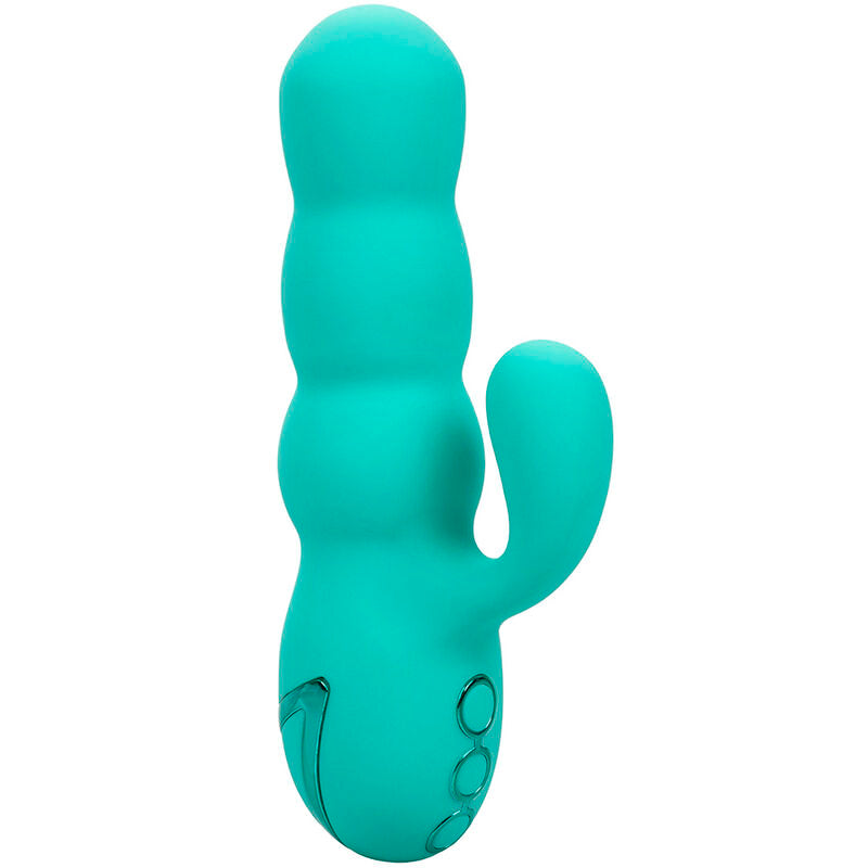 CALEXOTICS - DEL MAR DIVA VIBRADOR RABBIR AQUA GREEN BY CALIFORNIA DREAMING