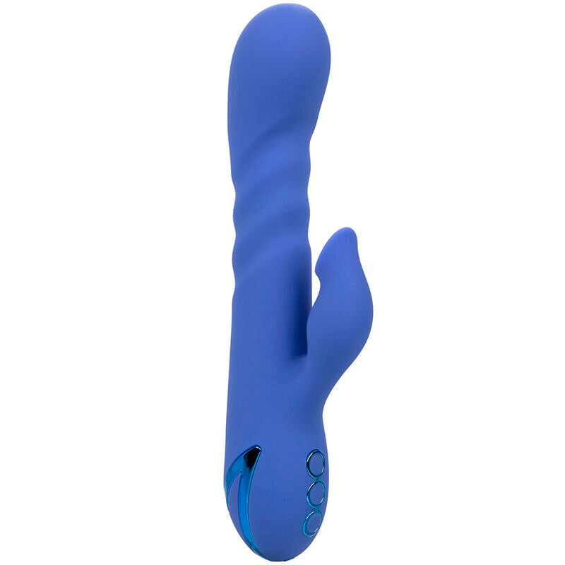 CALEXOTICS - LA LOVE VIBRADOR Y SUCTOR AZUL DE CALIFORNIA DREAMING
