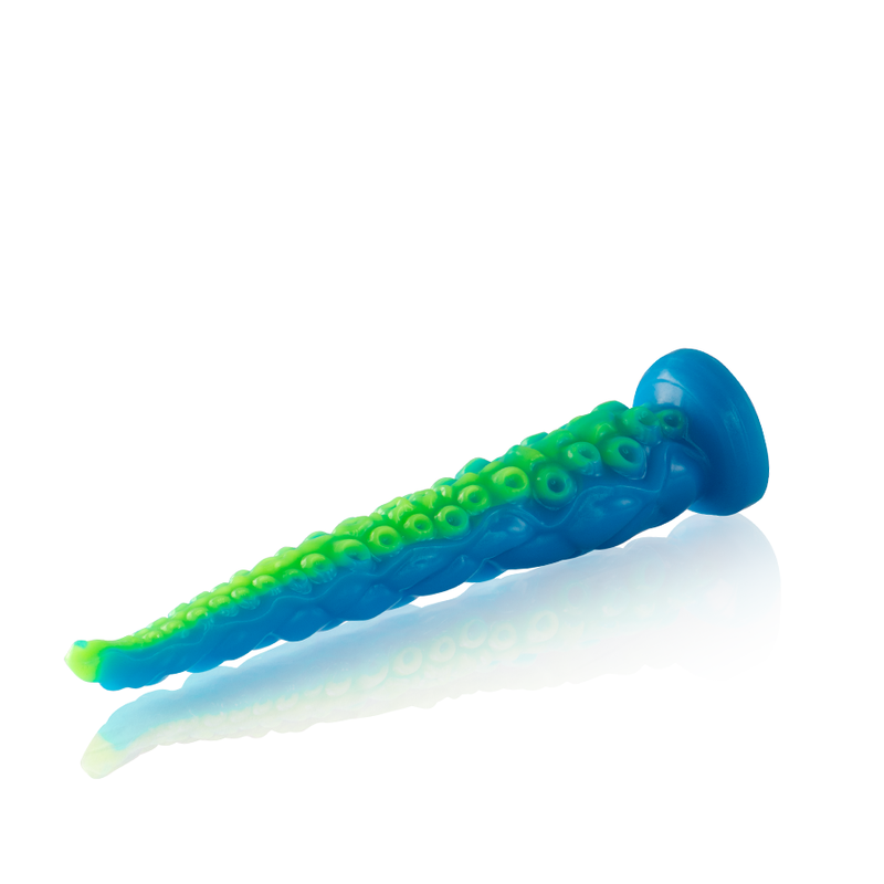 EPIC - DILDO DE TENTÁCULOS DELGADOS FLUORESCENTE SCYLLA TAMAÑO PEQUEÑO