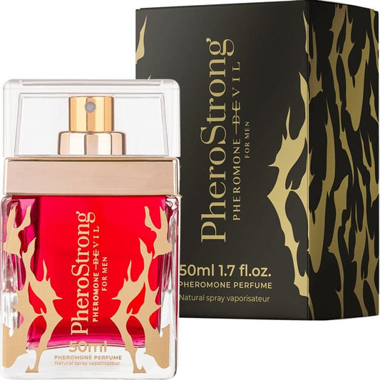 PHEROSTRONG - PERFUME DE FEROMONAS DEVIL PARA HOMBRES 50 ML