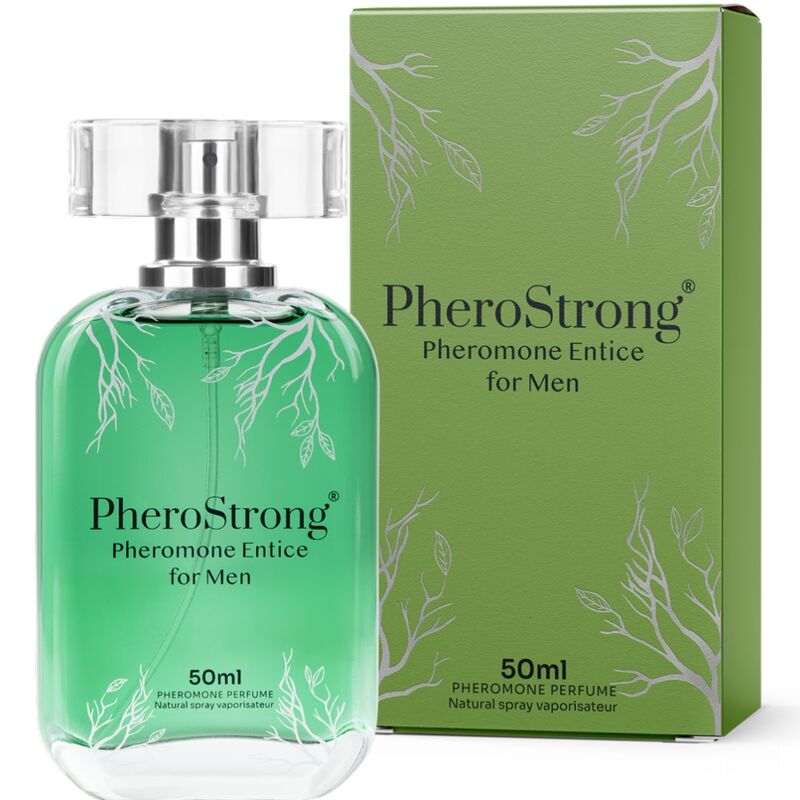 PHEROSTRONG - PERFUME DE FEROMONAS PARA HOMBRES ENTICE 50 ML