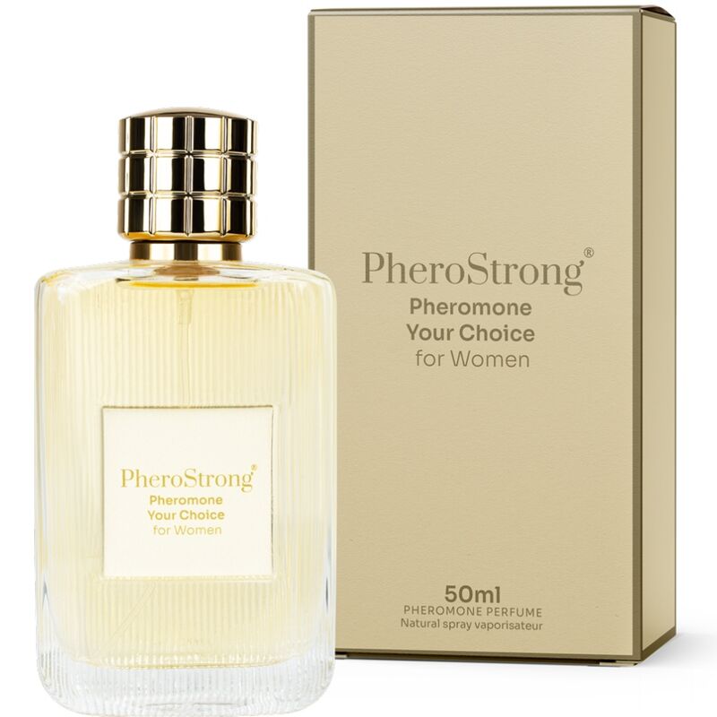 PHEROSTRONG - PERFUME DE FEROMONAS TU ELECCIÓN PARA MUJERES 50 ML