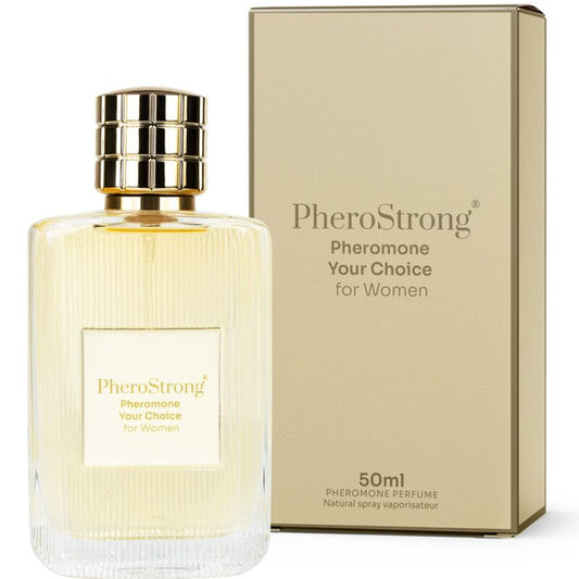 PHEROSTRONG - PERFUME DE FEROMONAS TU ELECCIÓN PARA MUJERES 50 ML
