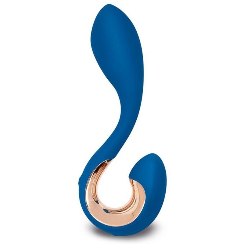 G-VIBE - GPOP 2 VIBRADOR DE PUNTOS G Y P AZUL ÍNDIGO