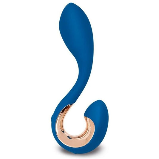 G-VIBE - GPOP 2 VIBRADOR DE PUNTOS G Y P AZUL ÍNDIGO