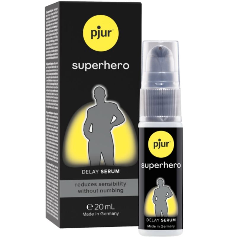 PJUR - SUERO RETARDANTE CONCENTRADO SUPERHÉROE 20 ML