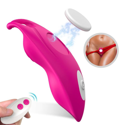 ARMONY - HONEYBEE BRAGUITAS VIBRADORAS CON CONTROL REMOTO PUNTO G FUCSIA
