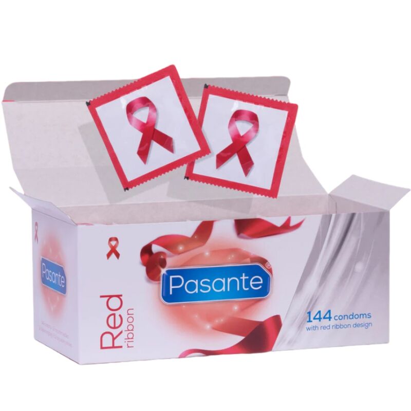 PASANTE - CONDONES CINTA ROJA 144 UNIDADES