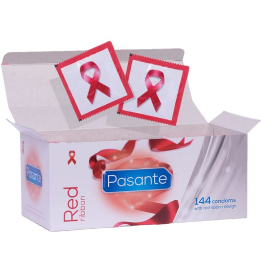 PASANTE - CONDONES CINTA ROJA 144 UNIDADES