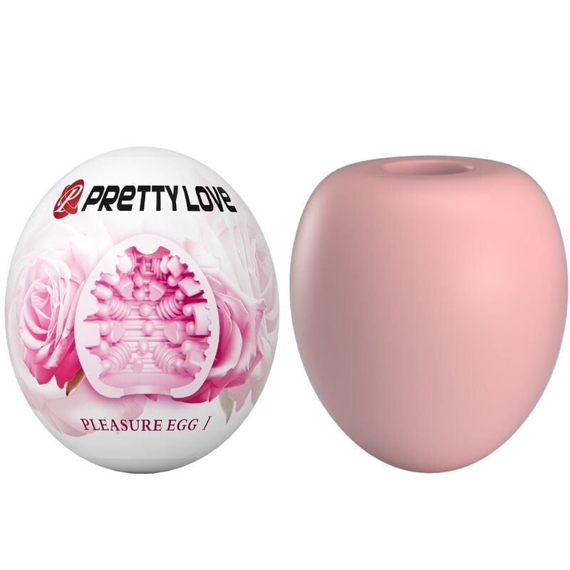 PRETTY LOVE - HUEVO MASTURBADOR MASCULINO ROSA