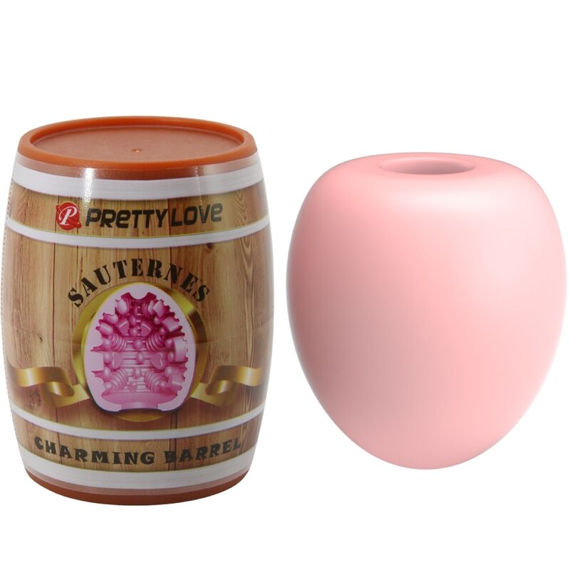 PRETTY LOVE - HUEVO MASTURBADOR MASCULINO ROSA MODELO 2