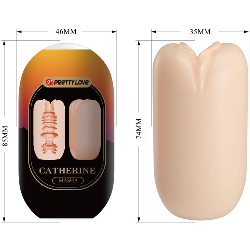 PRETTY LOVE - MASTURBADOR MASCULINO MASHA CARNE