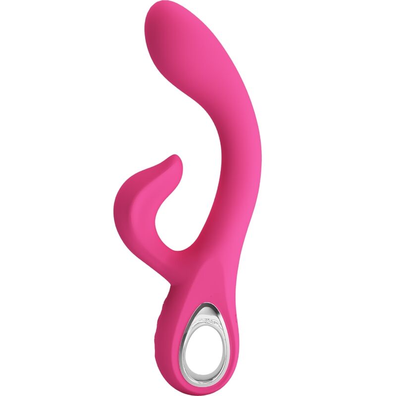 PRETTY LOVE - VIBRADOR FRITZ RABBIT 12 VIBRACIONES ROSA