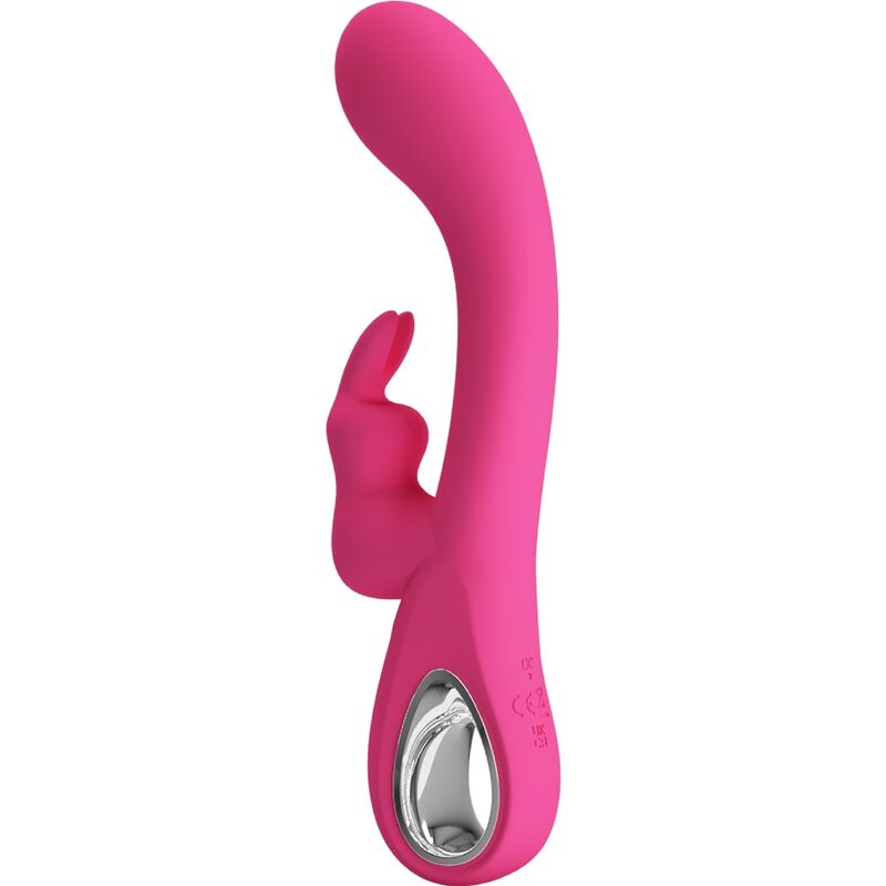 PRETTY LOVE - VIBRADOR NOVAK RABBIT 12 VIBRACIONES ROSA