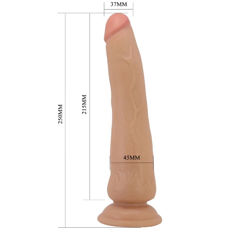 PRETTY LOVE - DILDO REALISTA TIEMEYER 25 CM CARNE