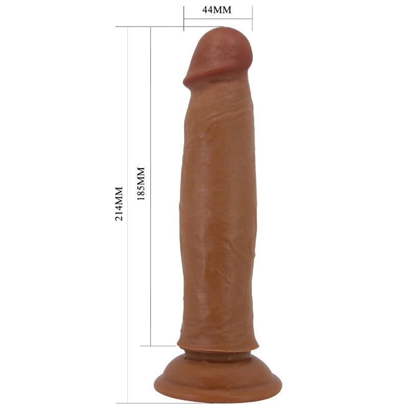 PRETTY LOVE - DILDO REALISTA KEON 21 CM MARRÓN