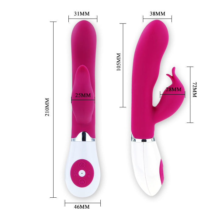 PRETTY LOVE - VIBRADOR DE FLIRTACIÓN CON ESTIMULADOR FELIX