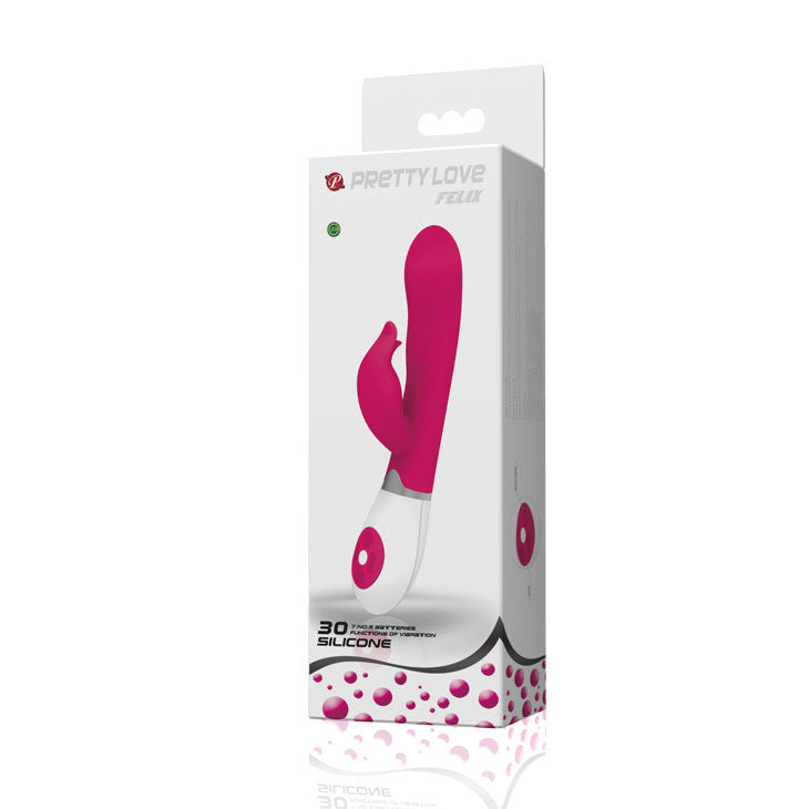 PRETTY LOVE - VIBRADOR DE FLIRTACIÓN CON ESTIMULADOR FELIX