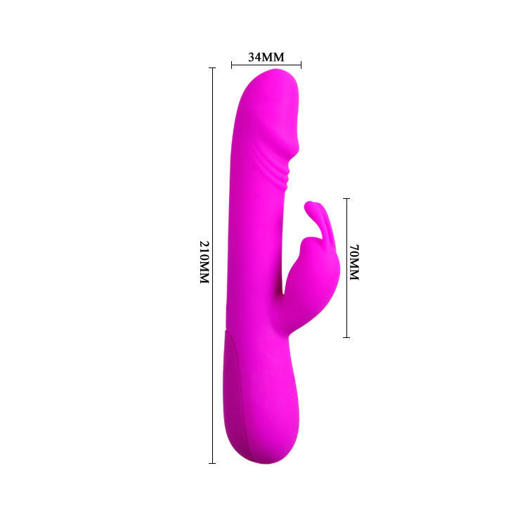 PRETTY LOVE - VIBRADOR DE FLIRTACIÓN CON RABBIT CLEMENT