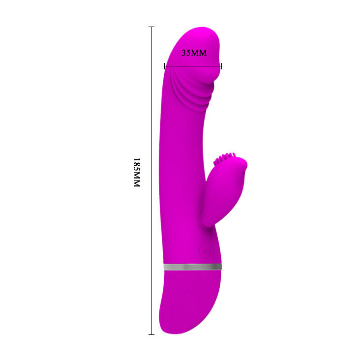 PRETTY LOVE - VIBRADOR DE FLIRTACIÓN CON CONEJO DAVID
