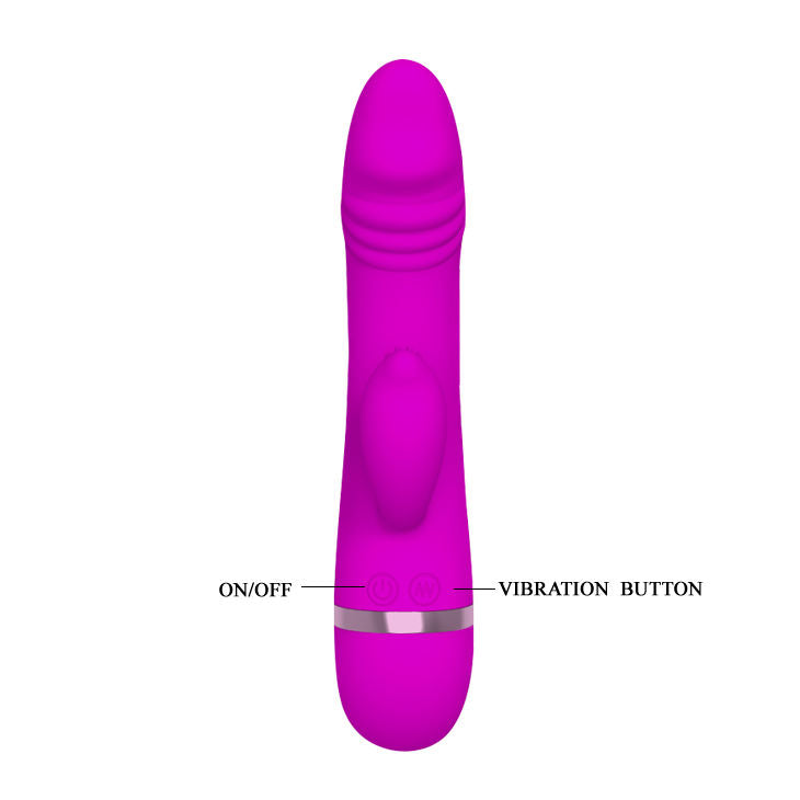 PRETTY LOVE - VIBRADOR DE FLIRTACIÓN CON CONEJO DAVID