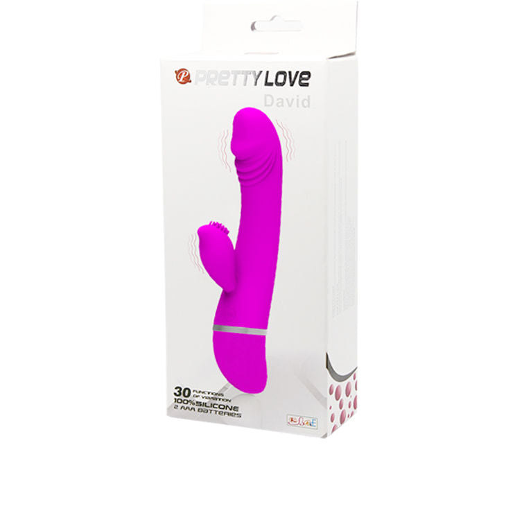 PRETTY LOVE - VIBRADOR DE FLIRTACIÓN CON CONEJO DAVID