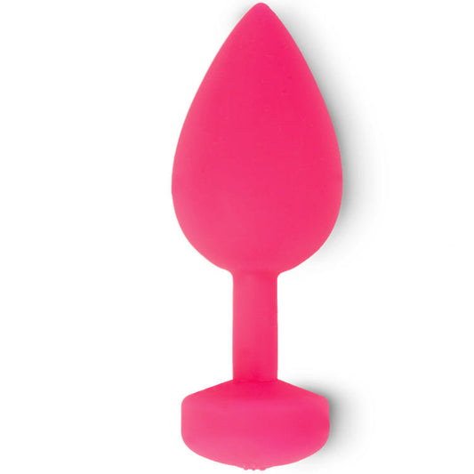 G-VIBE - FUNTOYS GPLUG VIBRADOR ANAL RECARGABLE GRANDE ROSA NEÓN 3.9CM