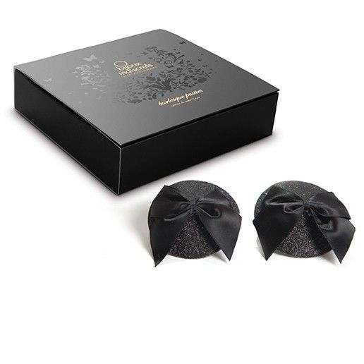 BIJOUX - CUBREPEZOÑOS BURLESQUE BRILLANTES CON LAZO