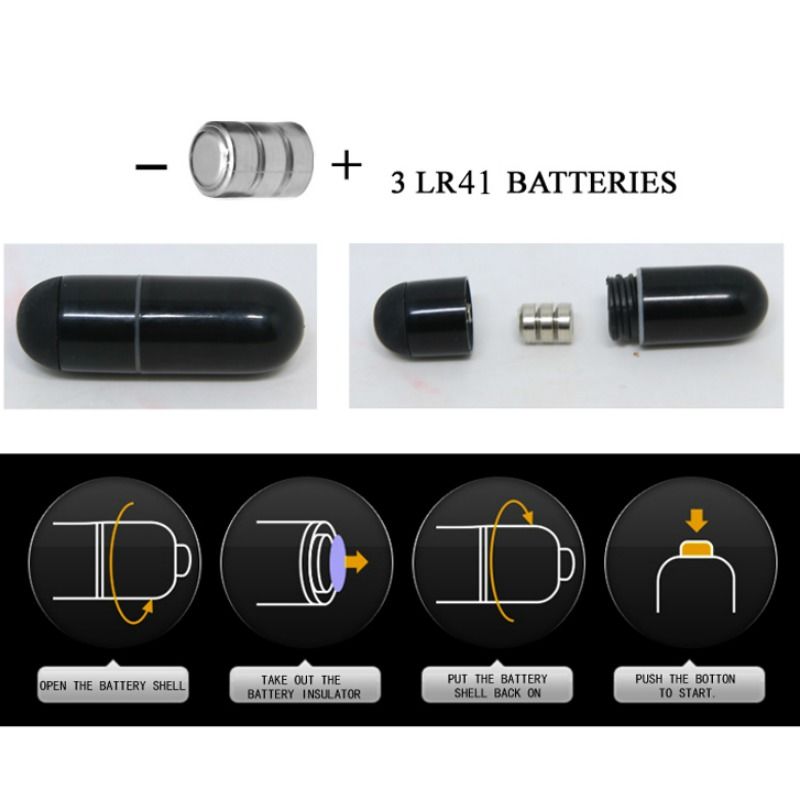 PRETTY LOVE - FLIRTATION STEWARD DEDAL VIBRADOR NEGRO