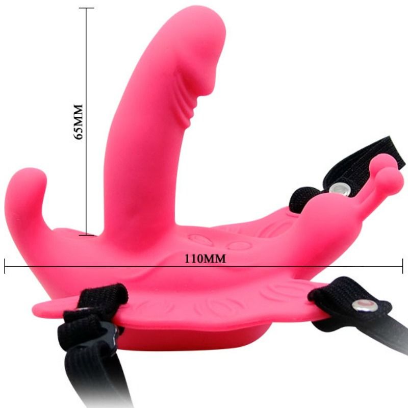 BAILE - ARNÉS DE MARIPOSA VIBRADOR ULTRA APASIONADO