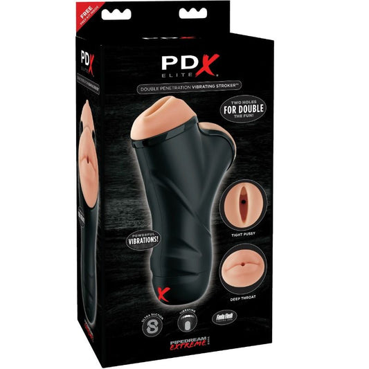 PDX ELITE - VIBRADOR DE DOBLE PENETRACIÓN