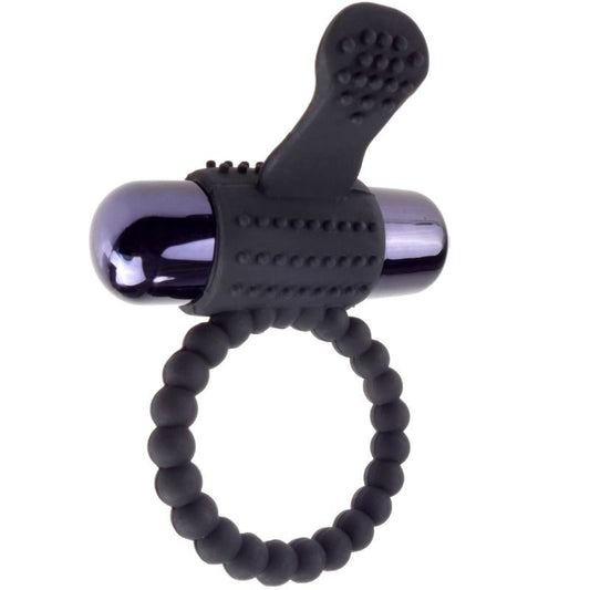FANTASY C-RINGZ - ANILLO VIBRADOR DE SILICONA NEGRA