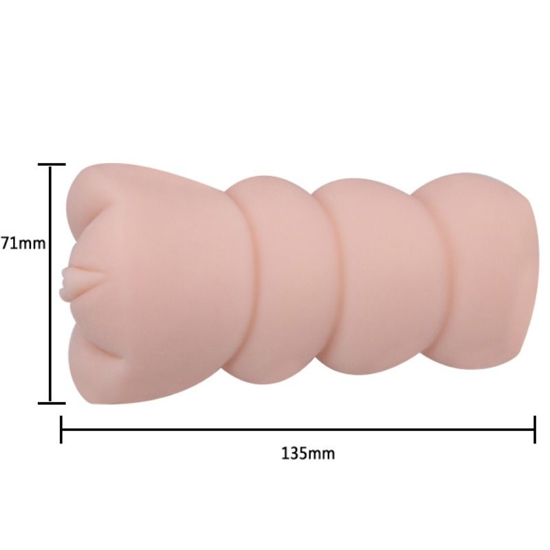 CRAZY BULL - MASTURBADOR DE PIEL DE AGUA VAGINA MODELO 3