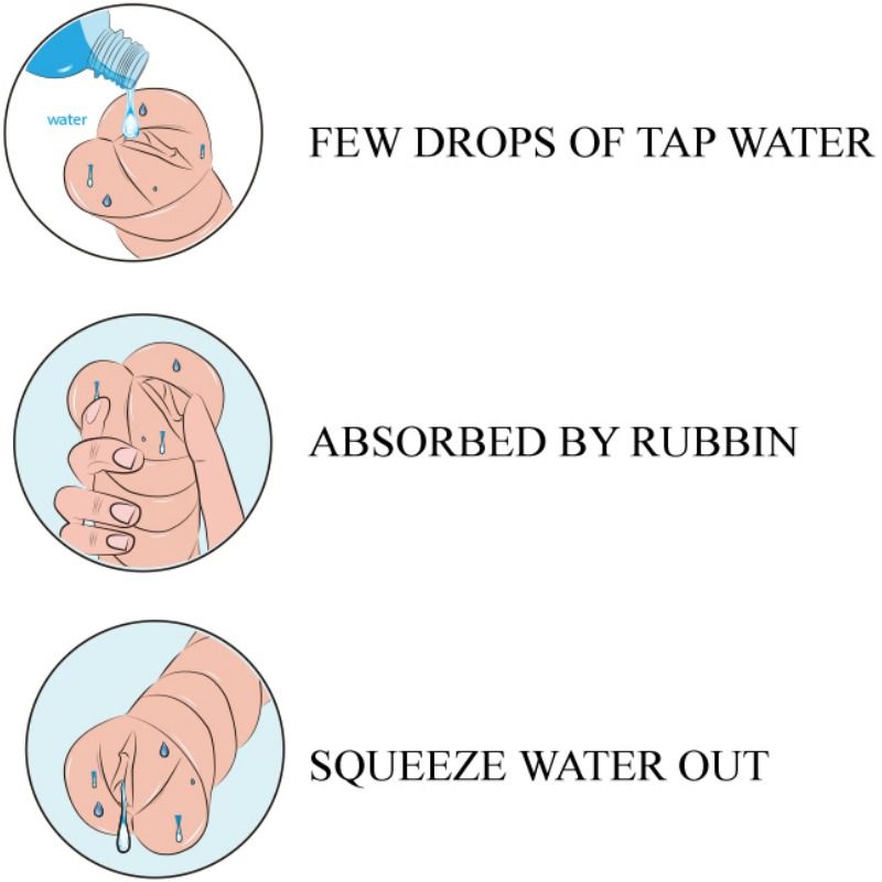 CRAZY BULL - MASTURBADOR DE PIEL DE AGUA VAGINA MODELO 3