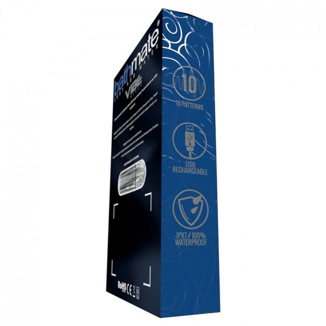 BATHMATE - VIBRADOR BALA PLATEADA