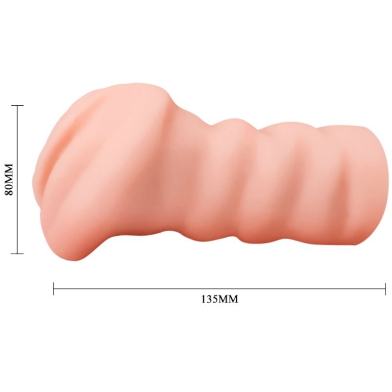 CRAZY BULL - MASTURBADOR DE VAGINA LEILA 13.5 CM