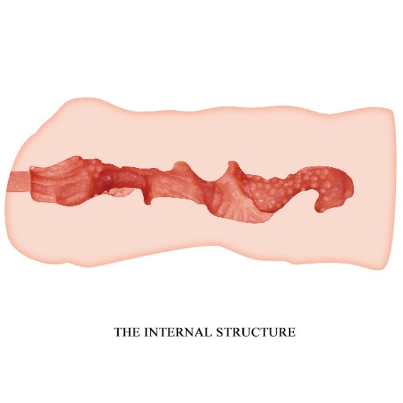 CRAZY BULL - MASTURBADOR DE VAGINA LINDA 13.7 CM