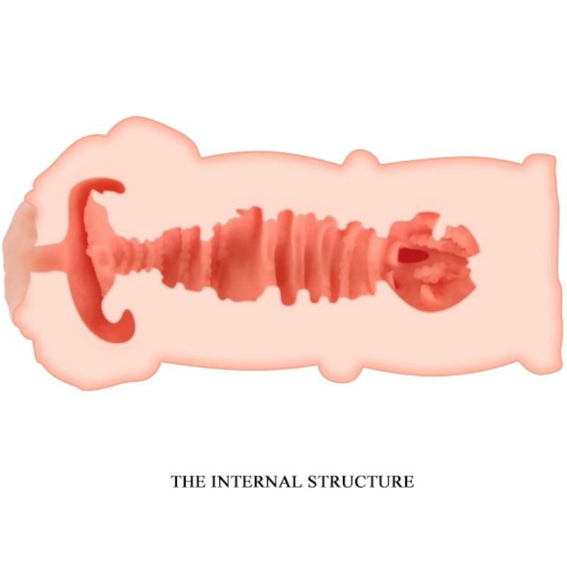 CRAZY BULL - MASTURBADOR VAGINAL LILLIAN 13 CM