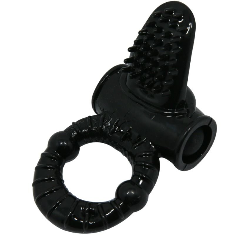 BAILE - SWEET RING ANILLO VIBRADOR CON CONEJO TEXTURIZADO