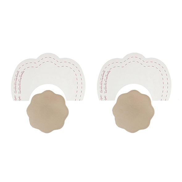 BYE-BRA - REALZADOR DE SENOS + CUBREPEZONES COPA DE SILICONA F/H