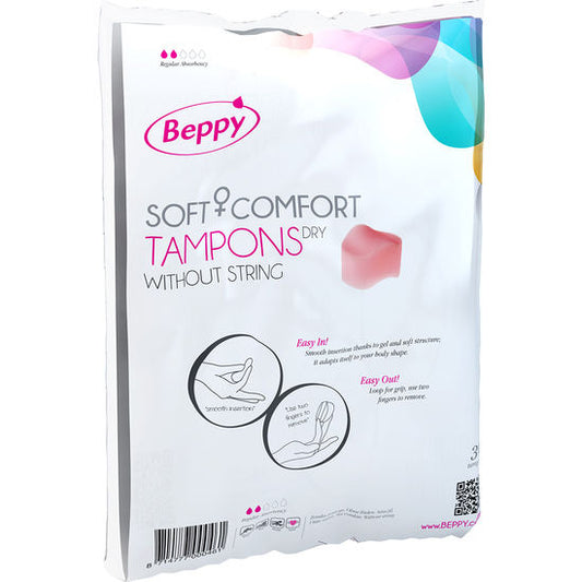 BEPPY - TAMPONES SUAVES Y CONFORT DRY 30 UNIDADES